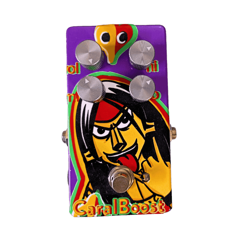 musa caral boost handmade pedal guitar bass producto