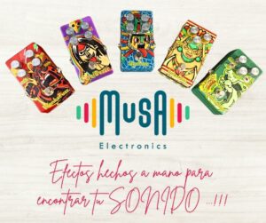 Pedales para guitarra musa